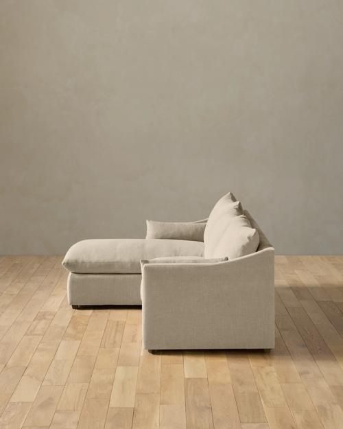 Leighton Slope Arm 2-Piece Chaise Sectional - Gallery Image #3