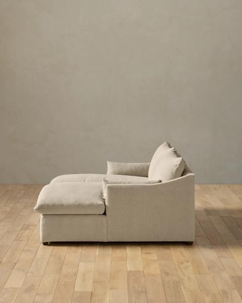 Leighton Slope Arm Double Chaise Sectional - Gallery Image #3