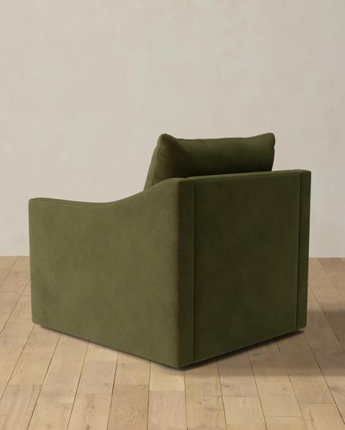 Leighton Slope Arm Swivel Chair - Gallery Image #4