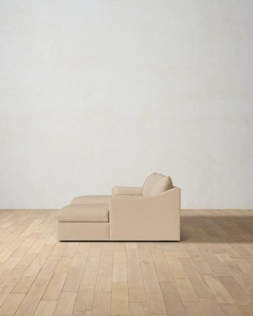 Leighton Slope Arm 3-Piece Chaise Sectional - Gallery Image #3