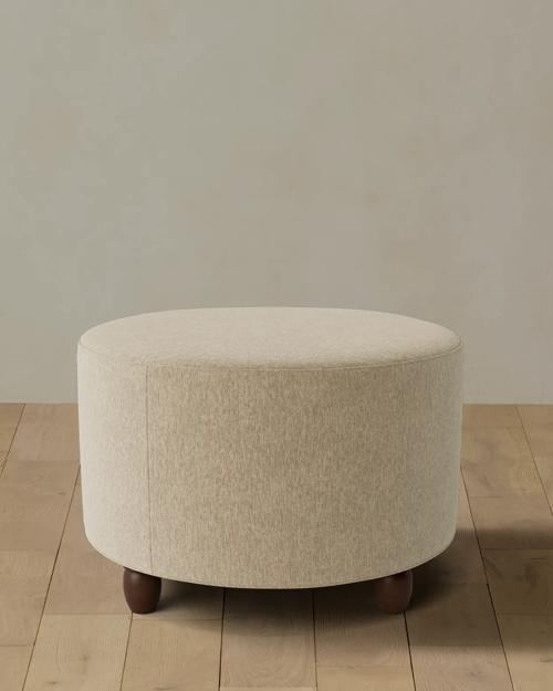 Brynn Cylinder Ottoman - Gallery Image #1