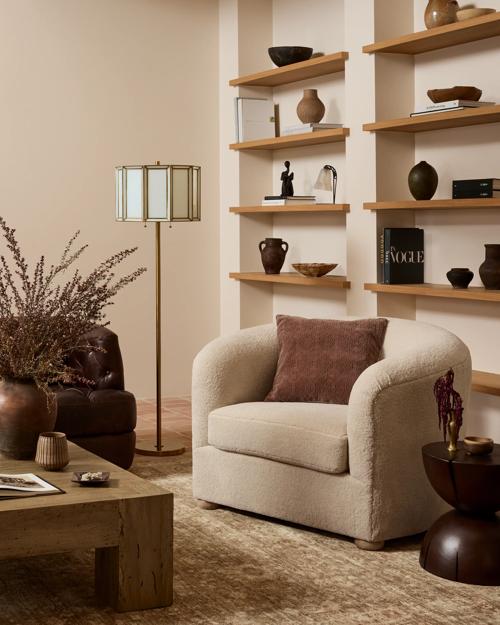 Shown in Antique Brass 18W x 63H x 18D