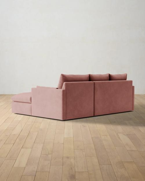 Leighton Track Arm 2-Piece Chaise Sectional - Gallery Image #4