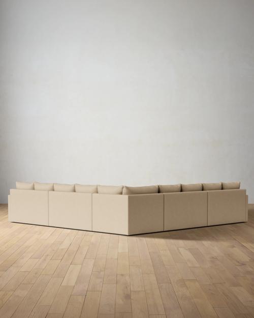 Leighton Track Arm 5-Piece Grand Corner Sectional - Gallery Image #3