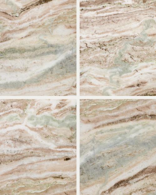 The pattern and coloring of the marble will vary from piece to piece—no two are alike.