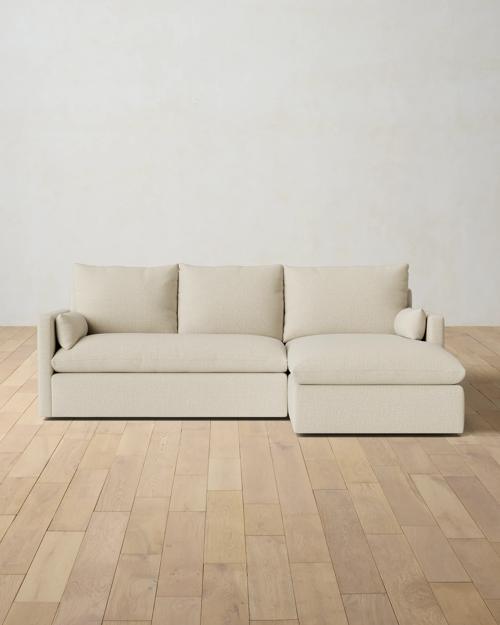 Leighton Track Arm 2-Piece Chaise Sectional - Gallery Image #1
