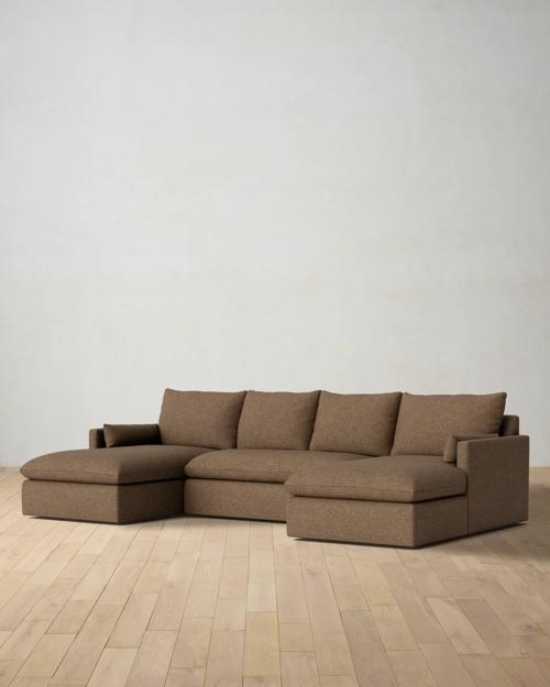 Leighton Track Arm 3-Piece Chaise Sectional - Gallery Image #2