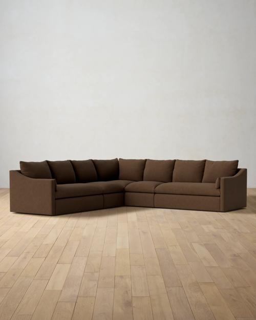 Leighton Slope Arm 5-Piece Corner Sectional - Gallery Image #1