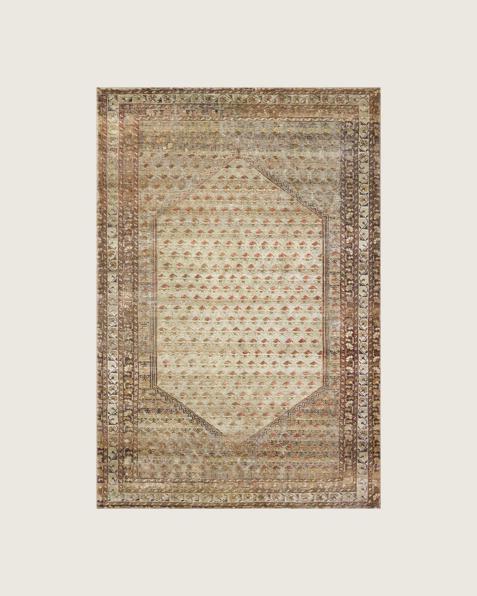 オオモリ キヨ Zinnia CloudPile™ Printed Rug | Joon Loloi