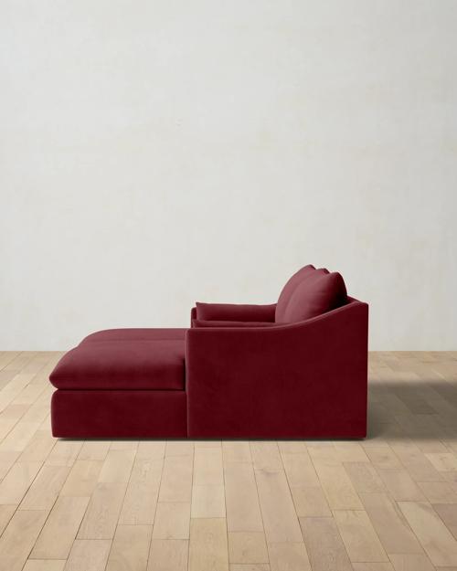 Leighton Slope Arm Double Chaise Sectional - Gallery Image #2