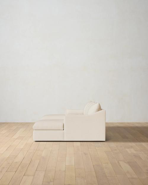 Leighton Slope Arm 3-Piece Chaise Sectional - Gallery Image #3