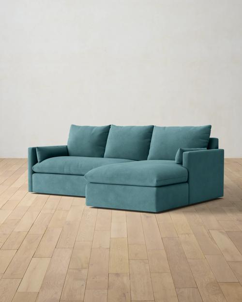 Leighton Track Arm 2-Piece Chaise Sectional - Gallery Image #2