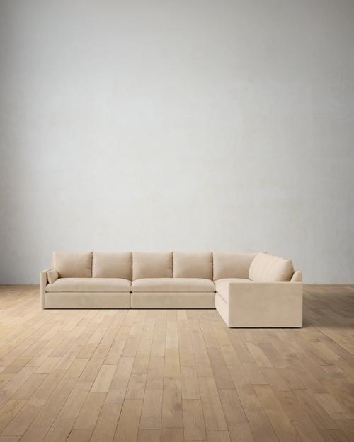 Leighton Track Arm 5-Piece Grand Corner Sectional - Gallery Image #2