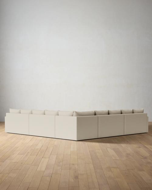 Leighton Track Arm 5-Piece Grand Corner Sectional - Gallery Image #3