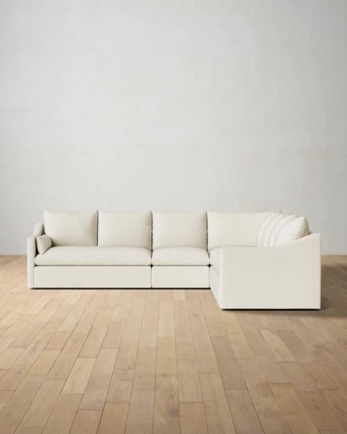 Leighton Slope Arm 5-Piece Corner Sectional - Gallery Image #2