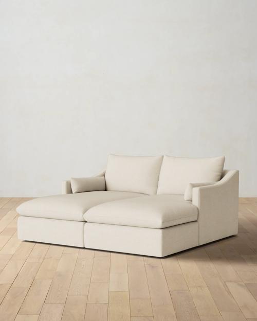 Leighton Slope Arm Double Chaise Sectional - Gallery Image #2