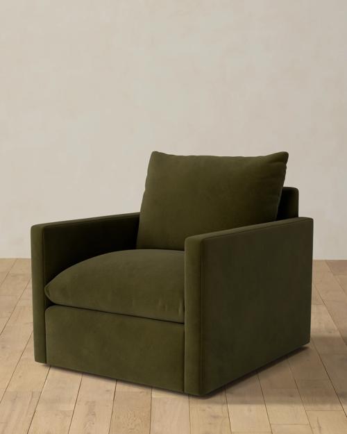 Leighton Track Arm Swivel Chair - Gallery Image #2