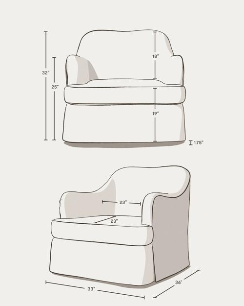 Rosamund Swivel Chair - Gallery Image #5