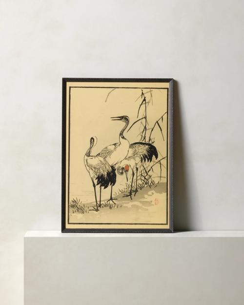 Cranes in River 2 by Getty Images - Gallery Image #1