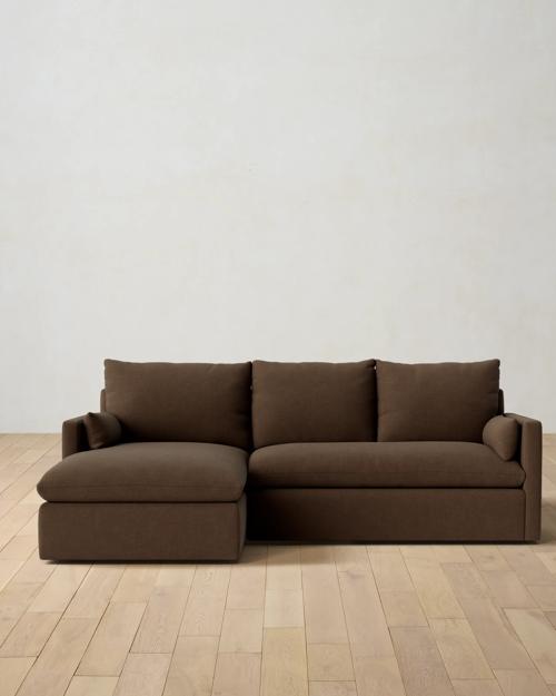 Leighton Track Arm 2-Piece Chaise Sectional - Gallery Image #1
