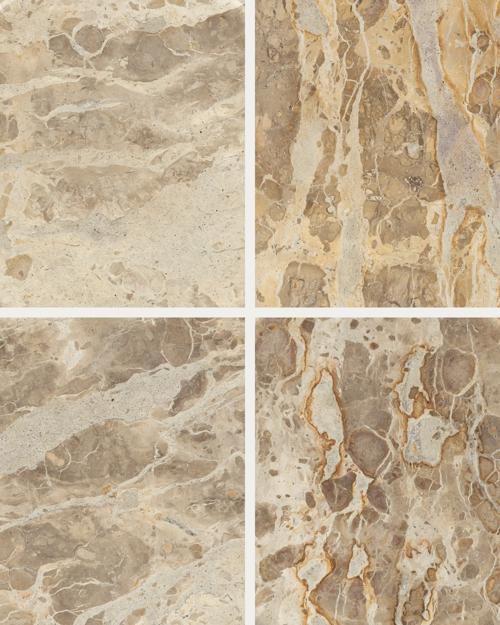 The pattern and coloring of the marble will vary from piece to piece—no two are alike.