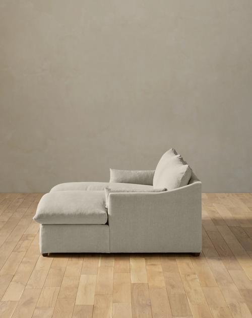 Leighton Slope Arm Double Chaise Sectional - Gallery Image #3