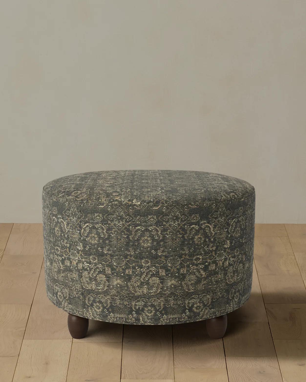 Brynn Cylinder Ottoman | Joon Loloi