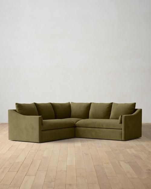 Leighton Slope Arm 3-Piece Corner Sectional