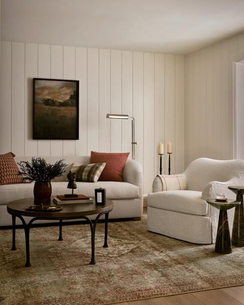 Shown in Bellaire Ivory Boucle
