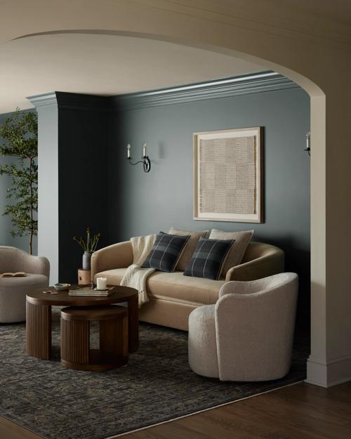 Shown in Luster Latte Velvet 