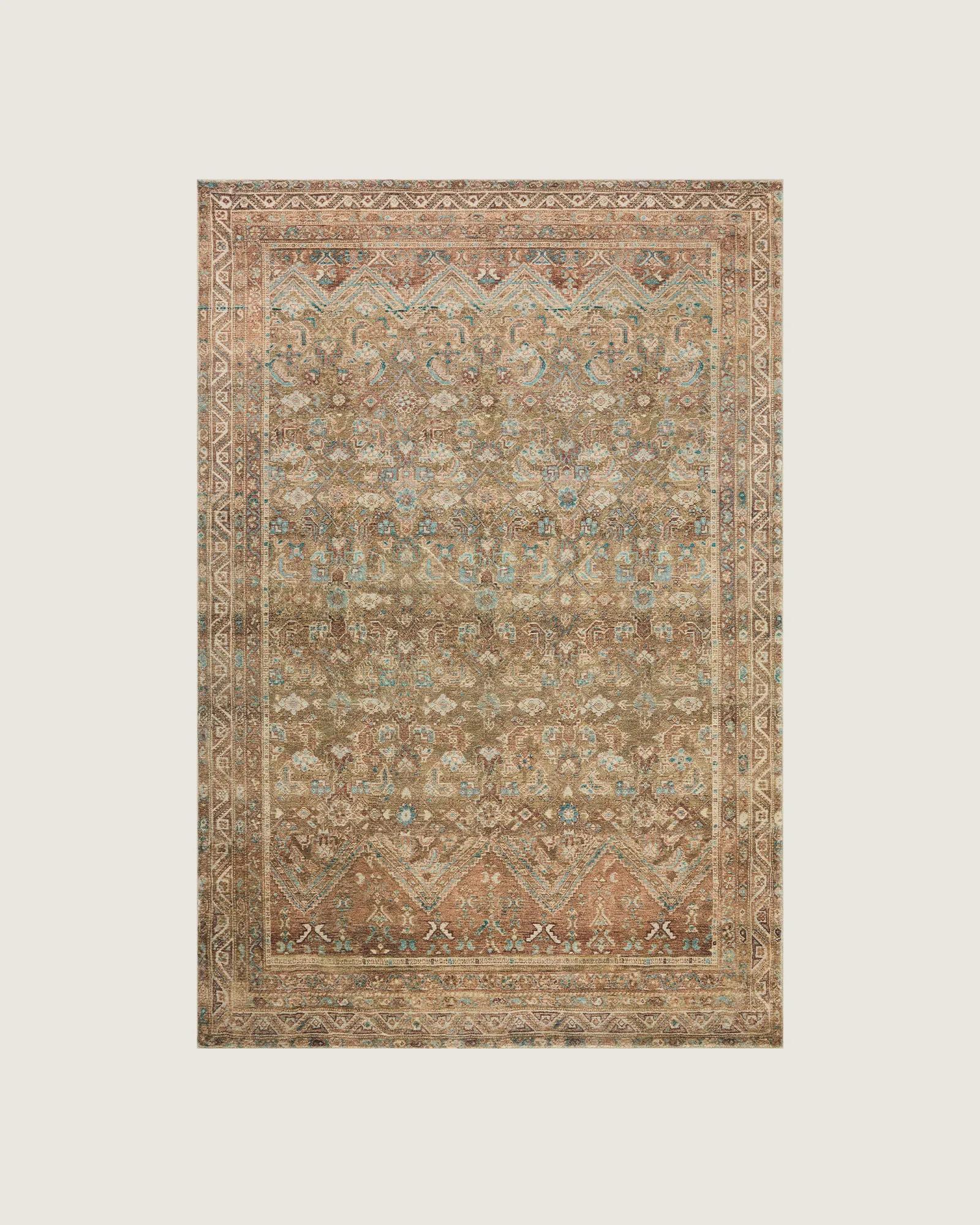 Rug Printed CloudPile™ Zinnia RUG floor LINEN-PILE 今後値上げ予定★rathore | Loloi Joon ラグ・カーペット
