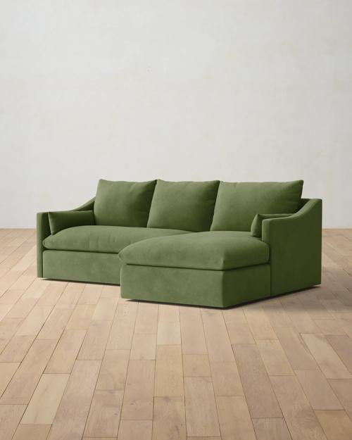 Leighton Slope Arm 2-Piece Chaise Sectional - Gallery Image #2