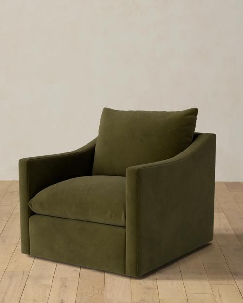 Leighton Slope Arm Swivel Chair - Gallery Image #2