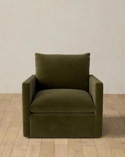 Leighton Track Arm Swivel Chair - Gallery Image #1