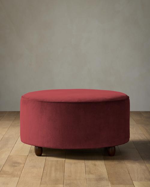 Brynn Cylinder Ottoman - Gallery Image #1