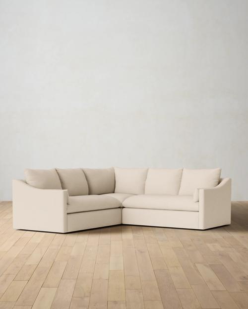 Leighton Slope Arm 3-Piece Corner Sectional - Gallery Image #1