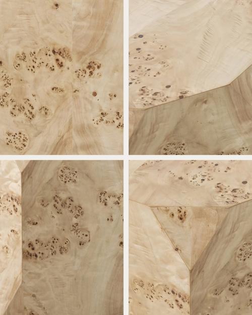 Variations in the burl-wood veneer—including knots, striations, and coloration—are to be expected, and mean that no two are alike.