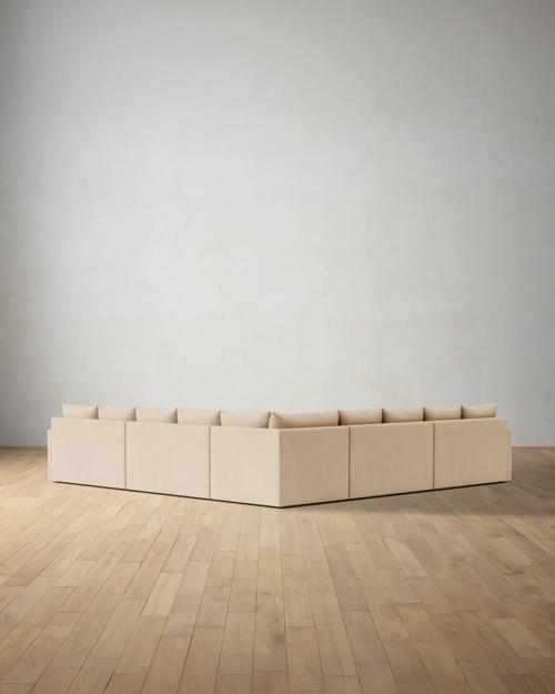 Leighton Track Arm 5-Piece Grand Corner Sectional - Gallery Image #3