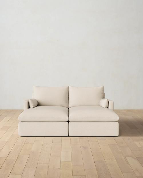 Leighton Track Arm Double Chaise Sectional - Gallery Image #1