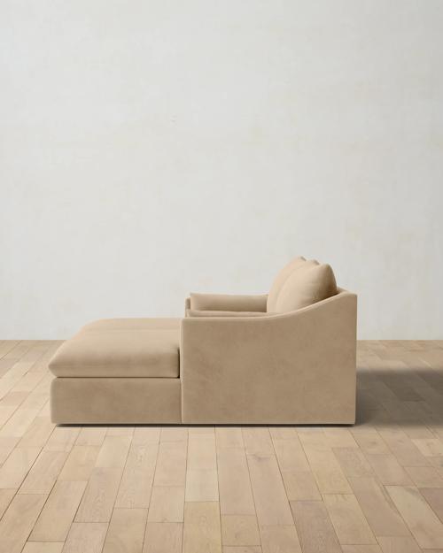 Leighton Slope Arm Double Chaise Sectional - Gallery Image #3