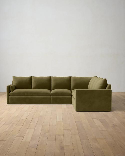 Leighton Track Arm 5-Piece Corner Sectional - Gallery Image #2