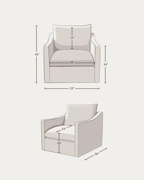 Leighton Slope Arm Chair - Gallery Image #8