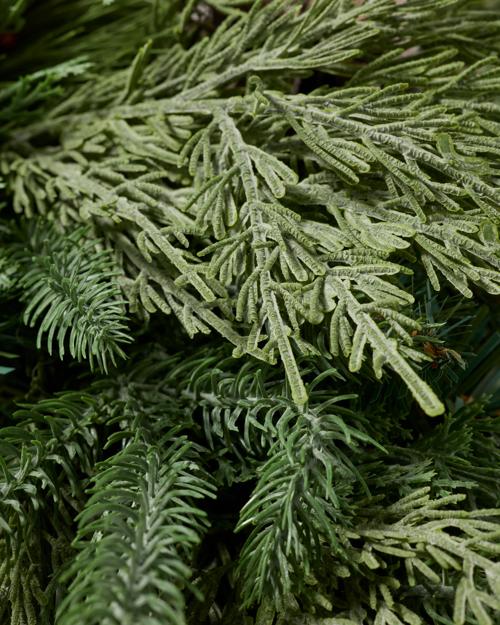 26" Mixed Greenery Wreath - Gallery Image #4