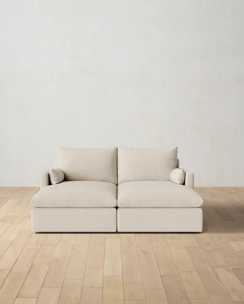 Leighton Track Arm Double Chaise Sectional - Gallery Image #1