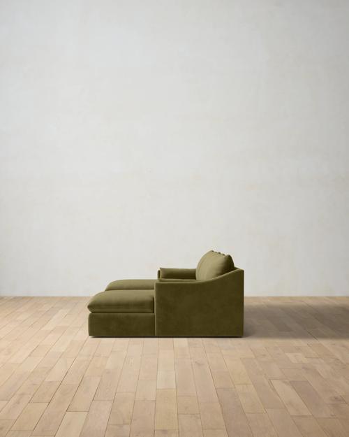 Leighton Slope Arm 3-Piece Chaise Sectional - Gallery Image #3