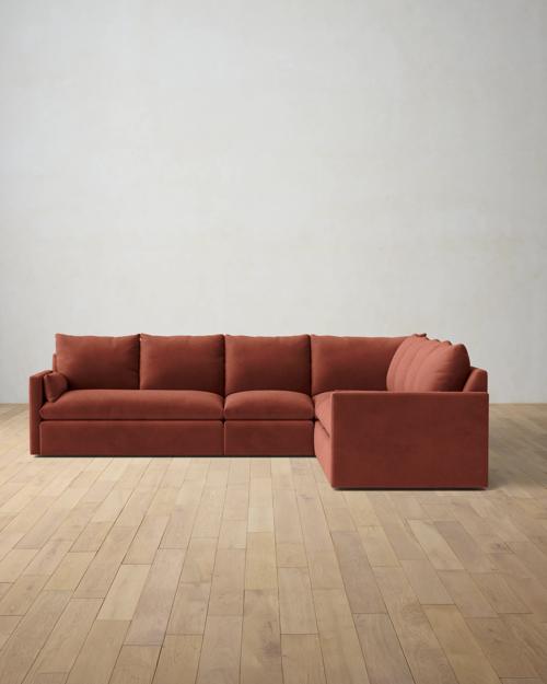 Leighton Track Arm 5-Piece Corner Sectional - Gallery Image #2