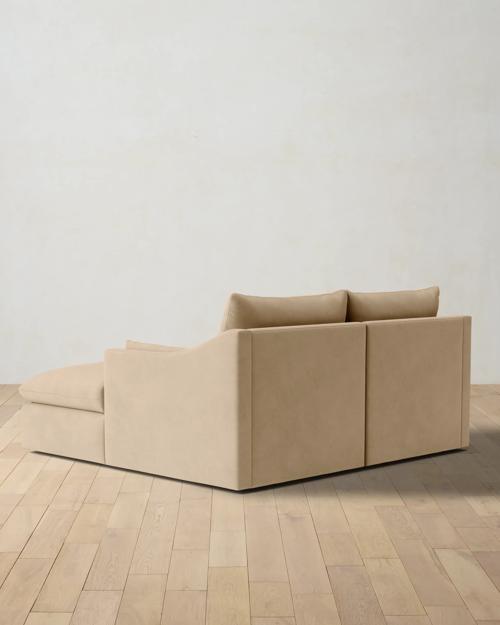 Leighton Slope Arm Double Chaise Sectional - Gallery Image #4