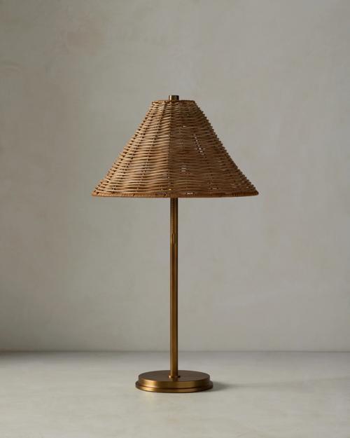 Warren Rattan Table Lamp - Gallery Image #9