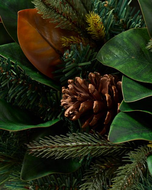 Magnolia Leaves Wreath - Gallery Image #4