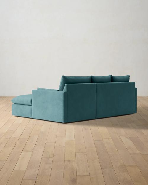 Leighton Track Arm 2-Piece Chaise Sectional - Gallery Image #4